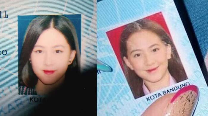 Foto KTP kakak beradik Hasyakyla Utami dan Zara Adhisty