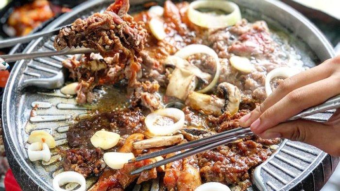 Rekomendasi tempat kuliner Bogor khas korea dengan konsep All You Can Eat yaitu Go Grill Ah.