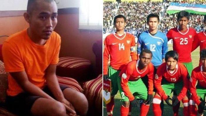 Nasib mantan pesepakbola, Dedek Hendri yang berubah drastis dan dipenjara karena terjerat kasus begal