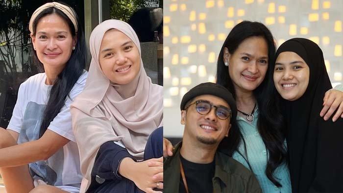 Momen kedekatan Herfiza dengan sang ibu mertua, Donna Harun