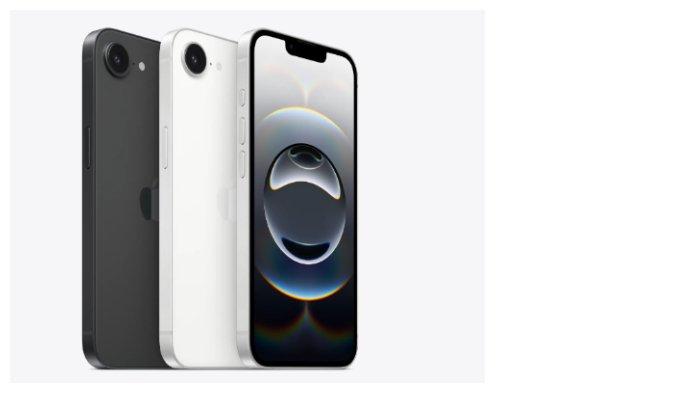 HP IPHONE - iPhone 16e warna White dan Black