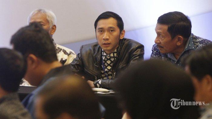 Ketua Fraksi Partai Demokrat Edhie Baskoro Yudhoyono pada acara diskusi netizen di Cibubur, Jawa Barat, Sabtu (20/2/2016).