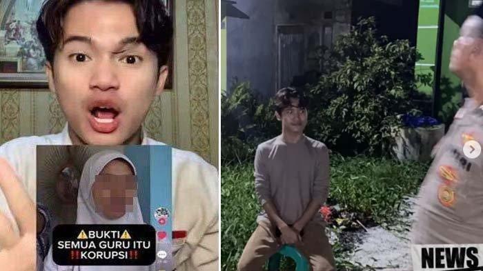 TIKTOKERS HINA GURU: Tangkapan layar identitas Tiktokers Riezky Kabah terbongkar hingga diungkap oleh mantan kepala sekolahnya di SMAN 9 Pontianak, disadur pada Rabu (5/3/2025). Sosok orang tua Tiktokers Iky belakangan terkuak hingga jadi sorotan setelah Iky ditangkap polisi dan kembali dilaporkan oleh guru-guru di SMAN 9 Pontianak, mantan sekolahnya dulu.