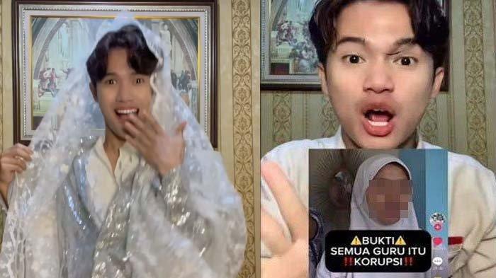 TIKTOKERS HINA GURU: Tangkapan layar sosok TikTokers Riezky Kabah viral hina guru, disadur pada Selasa (4/3/2025). Akhirnya TikTokers yang viral hina guru dijemput paksa Polda Kalbar. Riezky Kabah masih percaya diri posting video sebelum diciduk polisi.