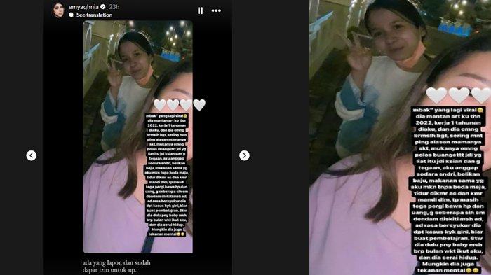 Borok Indah, suster sadis yang siksa anak selebgram ternama Aghnia hingga bonyok terungkap. Mantan majikan Indah koar-koar soal keburukan pelaku