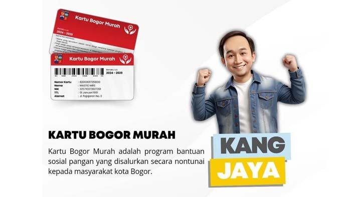 Penampakan salah satu kartu sakti calon Wali Kota Bogor 2024 Kang Jaya
