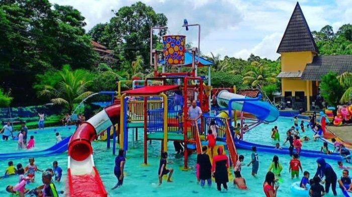 Rekomendasi tempat wisata Gumati Waterpark Bogor, tawarkan keseruan wahana yang banyak disukai anak - anak.