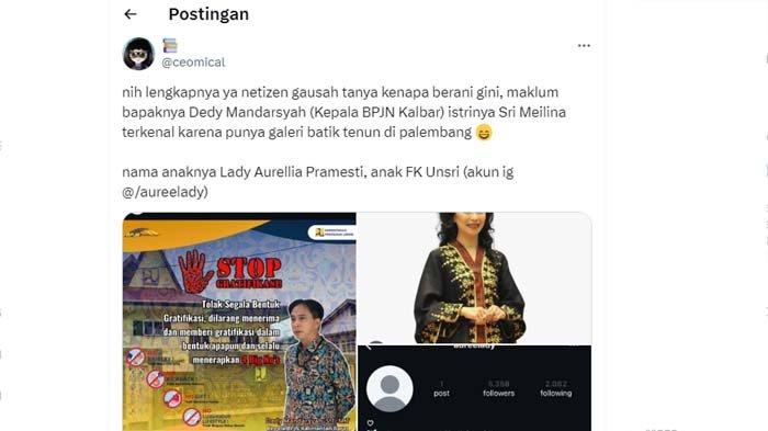 Sosok mahasiswi yang jadi pemicu dokter koas dipukuli gara-gara jadwal jaga akhir tahun. Sang mahasiswi bernama Lady Aurellia itu dijuluki anak mama dan ayahnya pejabat.