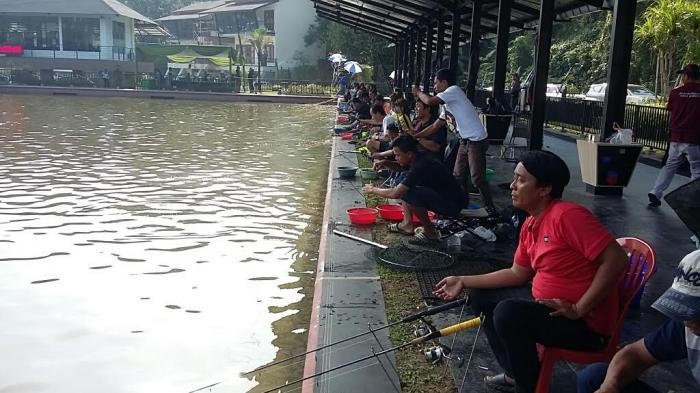Tirta Gadog Fishing Club menggelar lomba memancing bagi para executive yang memiliki hoby memancing.