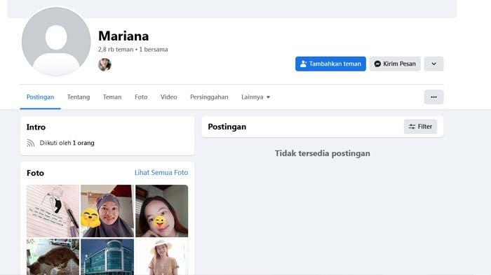 Mariana telah menghapus semua foto pernikahannya dengan Kevin