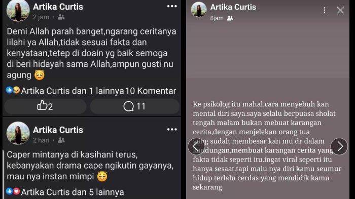 Tak terima aibnya dibongkar mantan ratu FTV, ibunda Talitha Curtis, Mulyatika mengurai sindiran menohok untuk sang putri di media sosial.