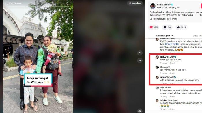 ojek bawa dua anak cari orderan