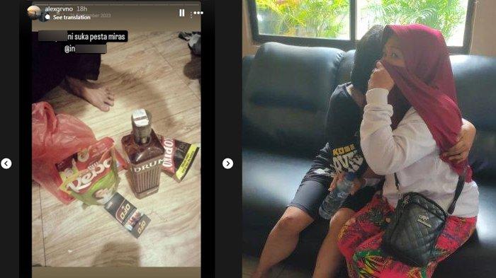 Postingan terduga pelaku bullying di Batam yang kerap memamerkan aktivitasnya dalam meminum miras viral