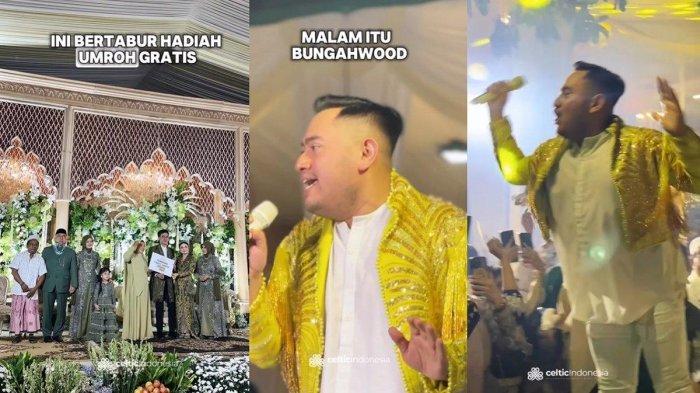Pernikahan viral di Gresik yang undang King Nassar dan beri hadiah umrah ke 13 tamu undangannya.