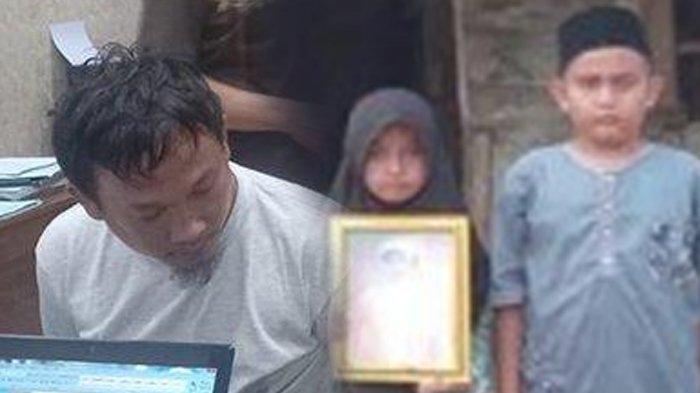 pesan 2 anak setelah ayahnya ditangkap polisi