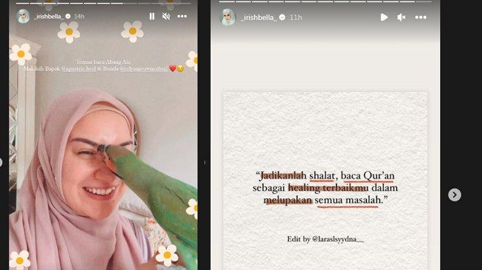 Postingan Irish Bella setelah Ammar Zoni ditangkap lagi karena kasus narkoba