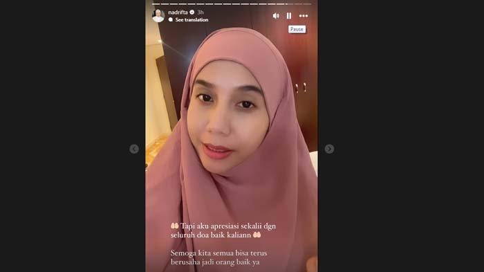 Postingan Nadya Arifta setelah dapat banyak ucapan selamat dari netizen setelah Kaesang Pangarep dan sang istri, Erina Gudono viral dihujat.