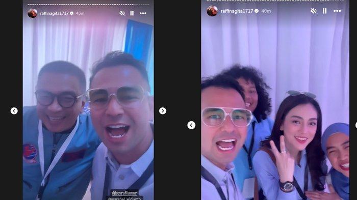 Prabowo-Gibran unggul di 33 provinsi versi quick count Kawal Pemilu 2024. Raffi Ahmad selaku tim sukses paslon 02 langsung membuat video kemenangan bersama teman-teman artis
