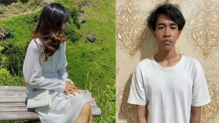 KERANGKA WANITA DI BANTUL: Tangkapan layar foto Enggal Dika Puspita (kiri), wanita yang dibunuh pacarnya, Muhammad Rafy Ramadhan (kanan) pada 25 September 2024. Postingan terakhir wanita yang ditemukan tinggal kerangka di Bantul, Yogyakarta tengah jadi sorotan. Korban dibunuh pacarnya cuma gara-gara bakso gosong.