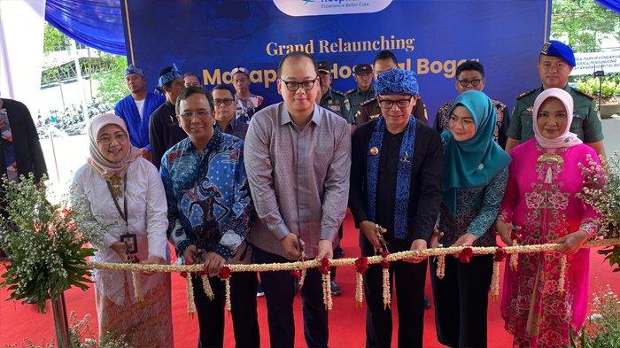 Relaunching Mayapada Hospital Bogor yang berlokasi di Pajaran V, Kecamatan Bogor Timur, Kota Bogor, Kamis (7/3/2024).