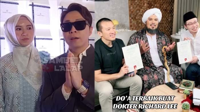 Akhirnya Ustaz Derry Sulaiman membagikan detik-detik dr Richard Lee masuk islam. Misteri soal istri dokter Richard ikut mualaf ikut terkuak.