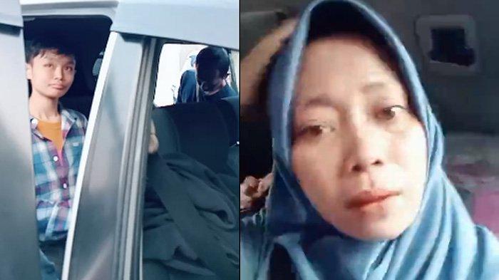 Siti Aisah, TKI asal Karawang hari ini mengantar Sha Wang pulang ke Taiwan. Tetangga Siti TKI pilu dan berurai air mata melepas kepergian Sha Wang
