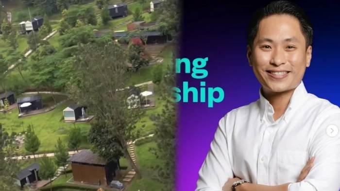PEMILIK BOBOCABIN PUNCAK - Terungkap sosok bos atau pendiri penginapan Bobocabin Puncak yang disegel Kementerian Lingkuhan Hidup.