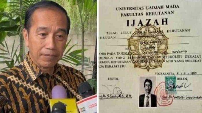 POLEMIK IJAZAH JOKOWI: Tangkapan layar sosok Jokowi dan ijazahnya, disadur pada Kamis (15/5/2025). Terungkap 5 sosok yang pernah lihat ijazah Jokowi setelah diperlihatkan oleh sang presiden. Ada pengacara, polisi hingga artis ternama dan awak media.