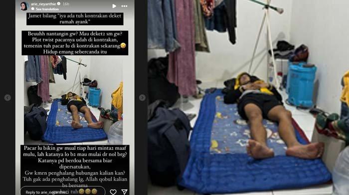 Kondisi tempat tinggal Bimo, suami selebgam Arie usai ketahuan selingkuh. Bimo tak lagi tinggal di rumah mewah.