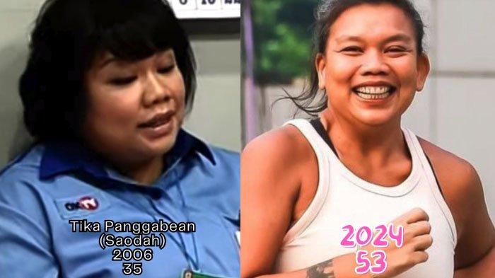 Transformasi artis lawas pemeran sitkom OB office boy yang pernah tenar di tahun 2006. Salah satunya adalah Tika Panggabean sebagai Saodah