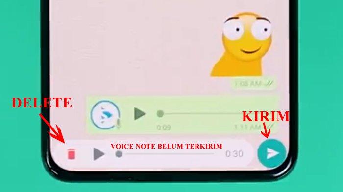Catat caranya mendengarkan voice note WhatsApp sebelum dikirim ke pengguna lain. Ternyata voice note bisa diedit hingga dihapus.