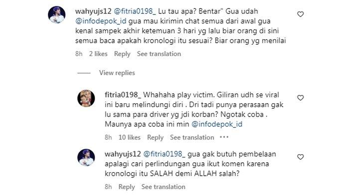 Pembelaan Wahyu saat dituding oleh Alya sang wanita pujaan hati