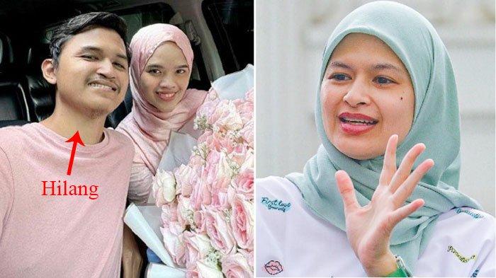 Setahun hilang tanpa jejak, keberadaan adik dari artis Zhi Alatas (kanan) bernama Zacky (kiri) akhirnya terungkap. Kondisi terkini Zacky bikin sang istri sah, Aprila Majid (tengah) nelangsa.