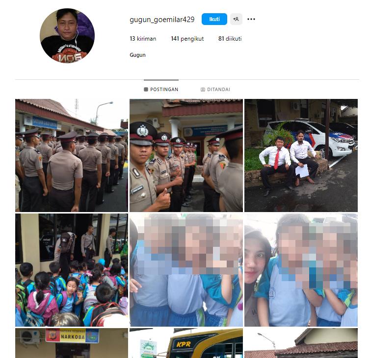 Akun Medsos Gugun Gumilar