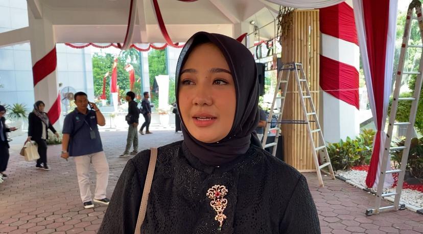 PESTA GAY DI PUNCAK BOGOR - Anggota DPRD Kabupaten Bogor, Nurunnisa Setiawan saat dijumpai di Gedung DPRD Kabupaten Bogor, Jumat (16/8/2024).