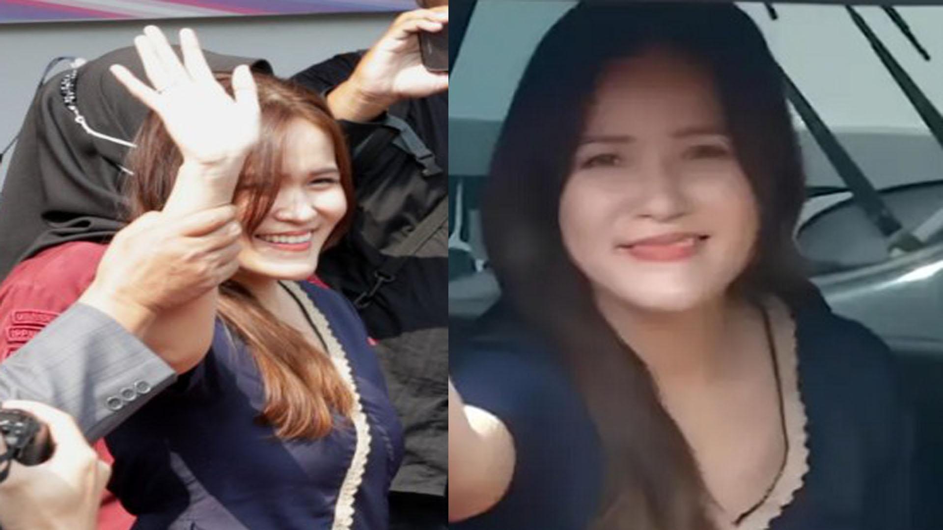 FOTO-FOTO Jessica Terpidana Kopi Sianida Bebas Dari Penjara, Senyumannya Isyaratkan Makna
