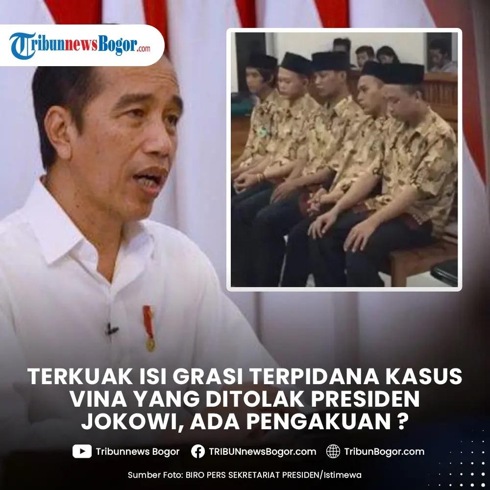Isi grasi terpidana kasus Vina yang ditolak Presiden Joko Widodo (Jokowi) akhirnya terkuak ke publik.