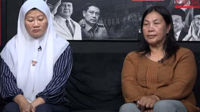 PEMAIN SIRKUS DISIKSA: Tangkapan layar momen mantan pemain sirkus bernama Fifi (kiri) dan Butet (kanan) mengungkap sosok bos kejam yang menyiksanya. Kata Fifi, sosok pelaku lebih mengerikan daripada macan di kandang.