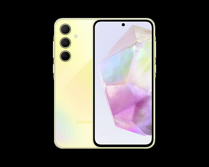 Spesifikasi Samsung Galaxy A35, memakai Super AMOLED 6,6 dengan resolusi Full HD Plus.