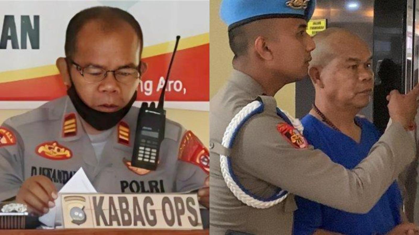 Ada yang berbeda dari tampilan AKP Dadang usai menjadi tersangka kasus polisi tembak polisi yang menewaskan AKP Ulil Ryanto Anshar.