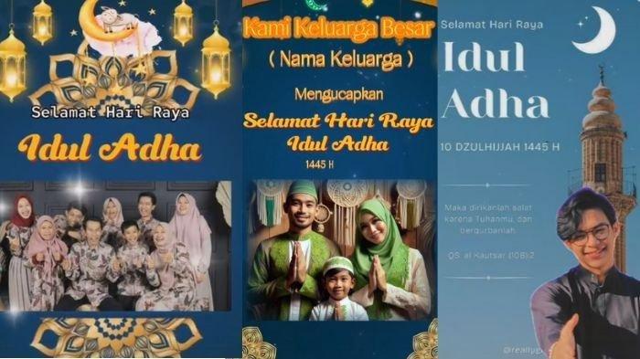 12 Tamplate CupCut Idul Adha 2024 Gambar Bergerak Kualitas HD