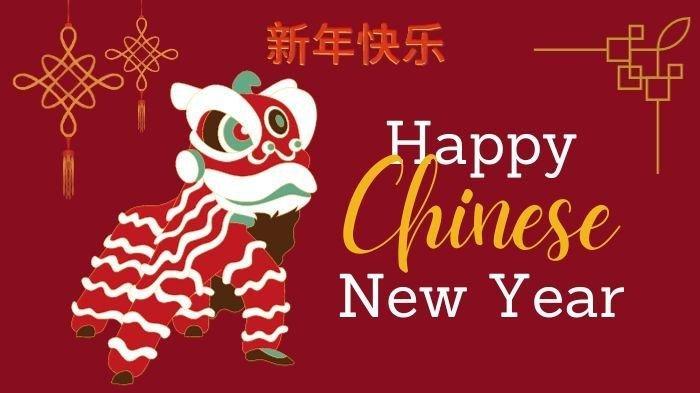 30 Gambar Menarik Chinese New Year 2024 Gratis, Desain Khas Imlek, Posting di IG, WA, FB