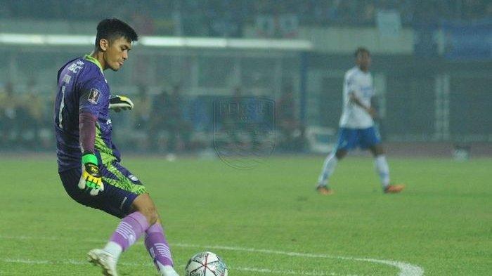 Kiper Persib Bandung Fitrul Dwi Rustapa.