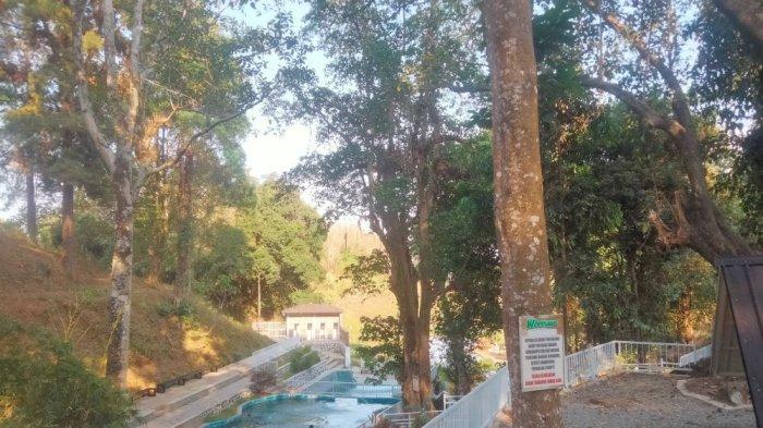 Foto suasana wisata alam Woodland di Kuningan