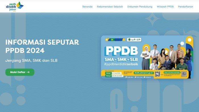 Jadwal, Cara Daftar dan Syarat PPDB Jabar Tahap 2, Peserta Perhatikan Ini Agar Lolos Seleksi