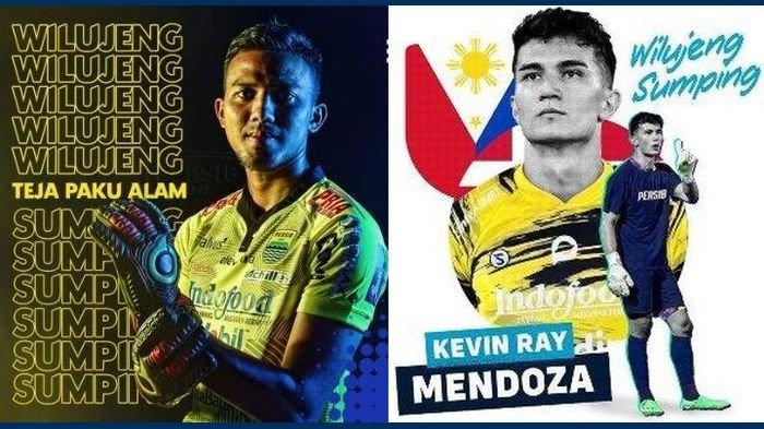 Dua kiper Persib Bandung: Kevin Ray Mendoza dan Teja Paku Alam yang siap jaga gawang Maung Bandung