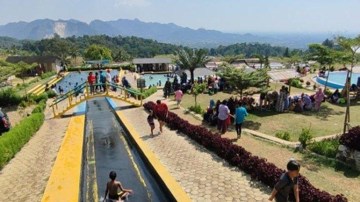 Libur Sekolah Sebentar Lagi, Ini Kolam Renang dan Perosotan Terpanjang di Kuningan