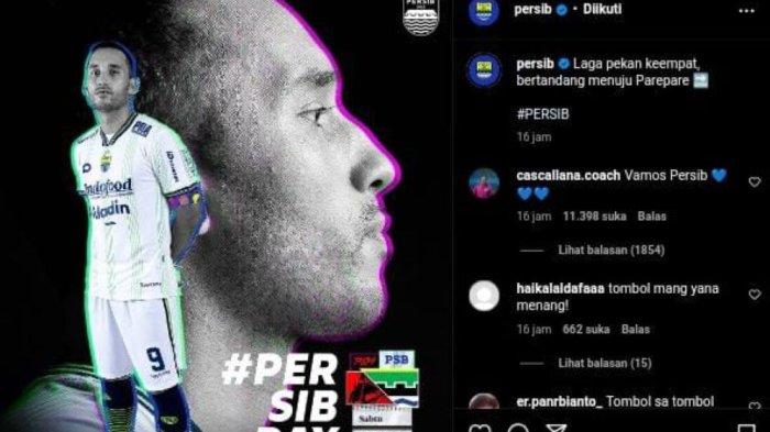 Mantan asisten pelatih Persib Bandung, Manuel Perez Cascallana tetap berikan semangat, meskipun sudah tidak berada di Maung Bandung.