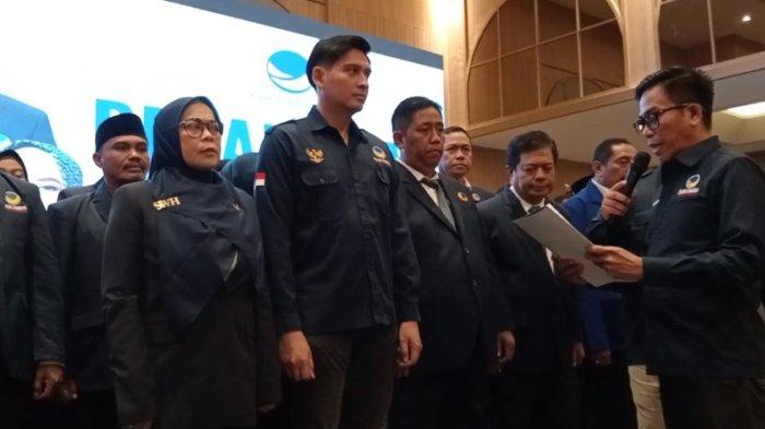 PELANTIKAN PENGURUS NASDEM INDRAMAYU - Pelantikan pengurus DPD NasDem Indramayu periode 2025-2030