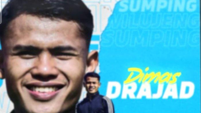 Persib Bandung Akhirnya Resmi Datangkan Penyerang Lokal, Wilujeng Sumping Dimas Drajad
